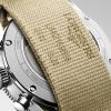Montre Longines Spirit Flyback Cadran Noir soleillé Bracelet nylon