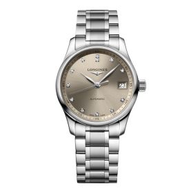 Montre Longines Master Collection Cadran Beige Bracelet Acier