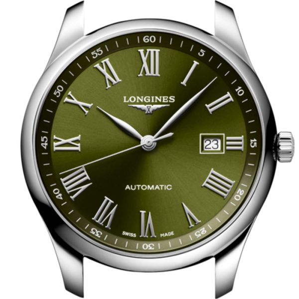 Montre Longines Master Collection Cadran Vert Bracelet Alligator