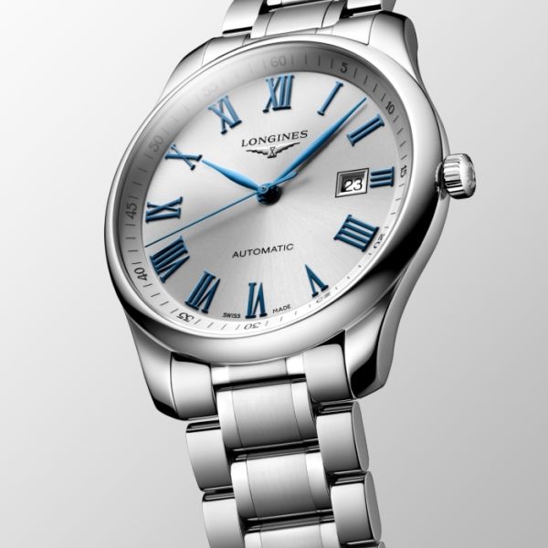 Montre Longines Master Collection Cadran Argenté Bracelet Acier