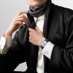 Montre Longines Master Collection Cadran Argenté Bracelet Alligator