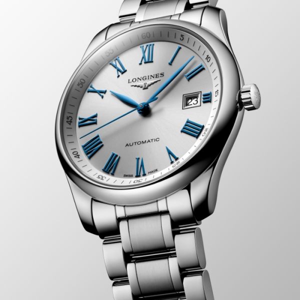 Montre Longines Master Collection Cadran Argenté Bracelet Acier