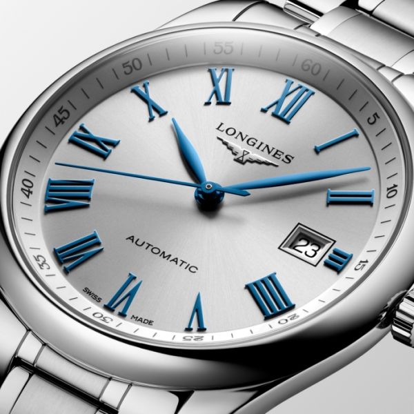 Montre Longines Master Collection Cadran Argenté Bracelet Acier