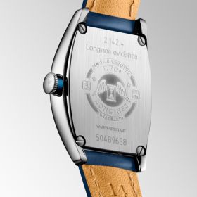Montre Longines Evidenza Cadran Bleu Bracelet Alligator