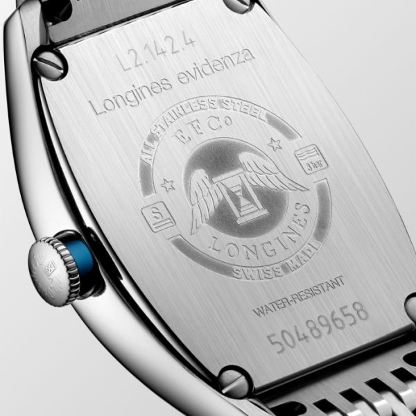 Montre Longines Evidenza Cadran Argenté Bracelet Acier