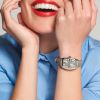 Montre Longines Evidenza Cadran Champagne Bracelet Alligator