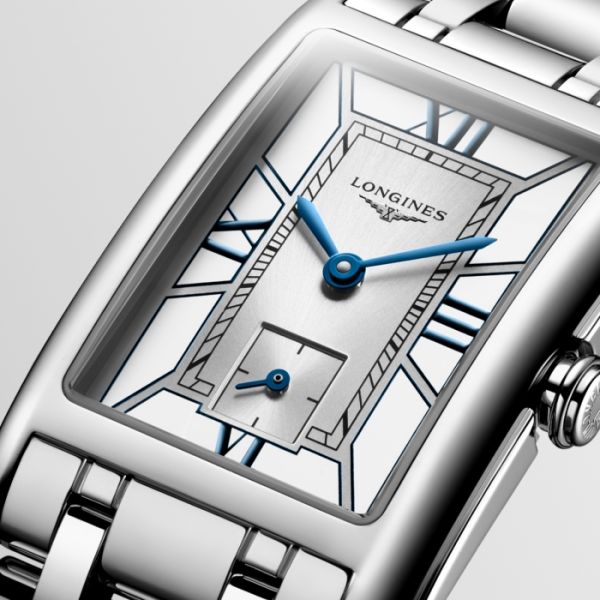 Montre Longines Dolcevita Cadran Blanc Bracelet Acier