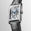 Montre Longines Dolcevita Cadran Blanc Bracelet Alligator