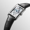Montre Longines Dolcevita Cadran Blanc Bracelet Alligator
