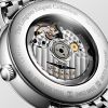 Montre Longines Elegant Collection Cadran Striped Silver Bracelet Acier