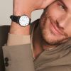 Montre Longines Elegant Collection Cadran Blanc mat Bracelet nylon