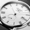 Montre Longines Elegant Collection Cadran Blanc mat Bracelet nylon