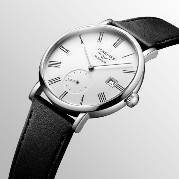 Montre Longines Elegant Collection Cadran Blanc mat Bracelet nylon