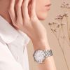 Montre Longines Elegant Collection Cadran Blanc mat Bracelet Acier
