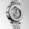 Montre Longines Elegant Collection Cadran Blanc mat Bracelet Acier