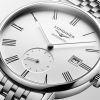 Montre Longines Elegant Collection Cadran Blanc mat Bracelet Acier