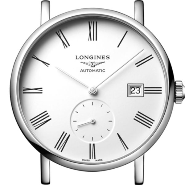 Montre Longines Elegant Collection Cadran Blanc mat Bracelet Acier