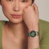 Montre La Grande Classique De Longines Cadran Vert Bracelet Acier