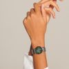 Montre La Grande Classique De Longines Cadran Vert Bracelet Acier