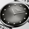 Montre La Grande Classique De Longines Cadran Gris Bracelet Acier