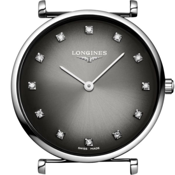 Montre La Grande Classique De Longines Cadran Gris Bracelet Acier