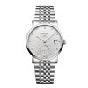Montre Longines Elegant Collection Cadran Striped Silver Bracelet Acier