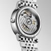 Montre Longines Elegant Collection Cadran Blanc mat Bracelet Acier