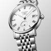 Montre Longines Elegant Collection Cadran Blanc mat Bracelet Acier