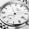 Montre Longines Elegant Collection Cadran Blanc mat Bracelet Acier