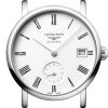 Montre Longines Elegant Collection Cadran Blanc mat Bracelet Acier