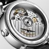 Montre Longines Elegant Collection Cadran Blanc mat Bracelet Cuir