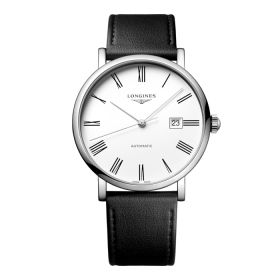 Montre Longines Elegant Collection Cadran Blanc mat Bracelet nylon