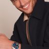 Montre Hydroconquest Cadran Bleu soleillé Bracelet Acier PVD rouge