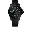 Montre Hydroconquest Cadran Gris soleillé Bracelet caoutchouc