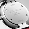 Montre La Grande Classique De Longines Monochrome Cadran Rouge laqué poli Bracelet Alligator