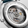 Montre Longines Master Collection Cadran Bleu soleillé Bracelet Alligator