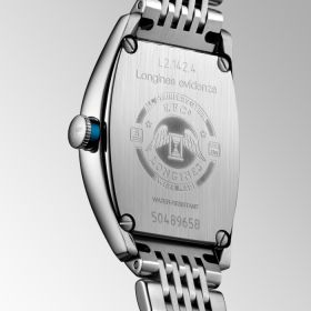 Montre Longines Evidenza Cadran Argenté Bracelet Acier