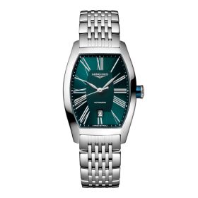 Montre Longines Evidenza Cadran Pétrole Bracelet Acier