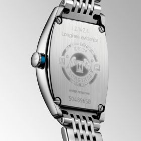 Montre Longines Evidenza Cadran Pétrole Bracelet Acier
