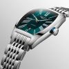 Montre Longines Evidenza Cadran Pétrole Bracelet Acier