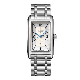Montre Longines Dolcevita Cadran Argenté Bracelet Acier