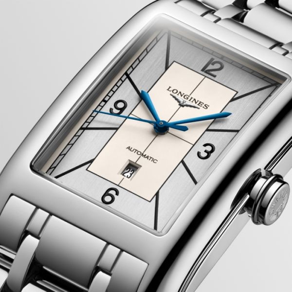Montre Longines Dolcevita Cadran Argenté Bracelet Acier