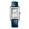 Montre Longines Dolcevita Cadran Argenté Bracelet Alligator