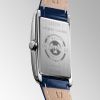 Montre Longines Dolcevita Cadran Argenté "flinqué" Bracelet Alligator
