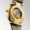 Montre La Grande Classique De Longines Cadran Blanc Bracelet Alligator
