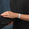 Montre La Grande Classique De Longines Cadran Nacre blanche Bracelet Alligator