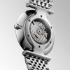 Montre La Grande Classique De Longines Cadran Noir soleillé Bracelet Acier