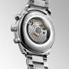 Montre Longines Master Collection Chronograph Cadran Bleu soleillé Bracelet Acier