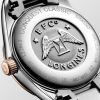 Montre Conquest Classic Cadran Bleu Bracelet Acier PVD rouge
