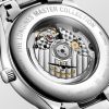 Montre Longines Master Collection Moonphase Cadran Argenté "grain d'orge" Bracelet Acier